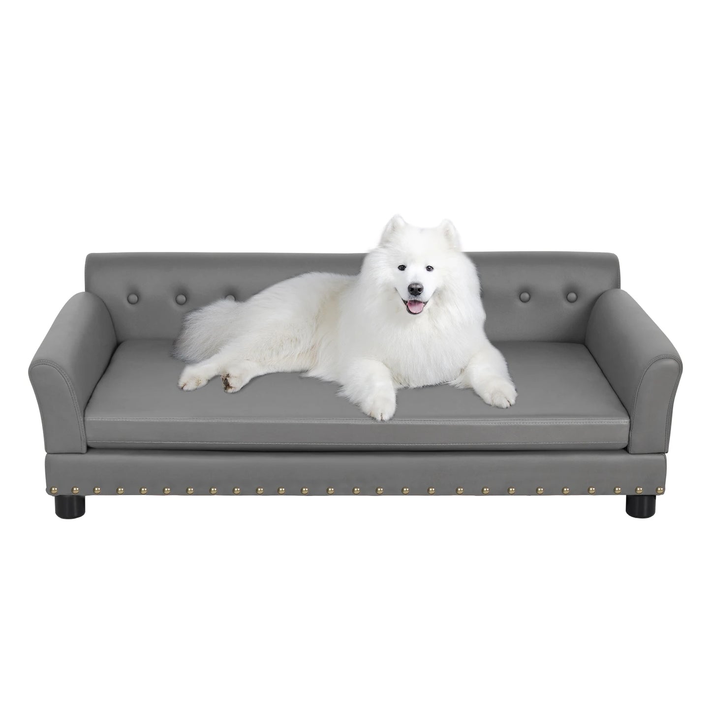 Bingopaw Elevated Rectangle Pet Bed for Dogs Durable Sofa Bed