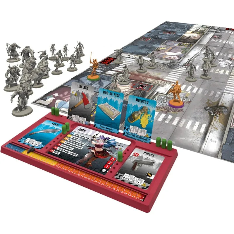 YTYIN Zombicide Second Edition Strategy Board Game Cooperative Play
