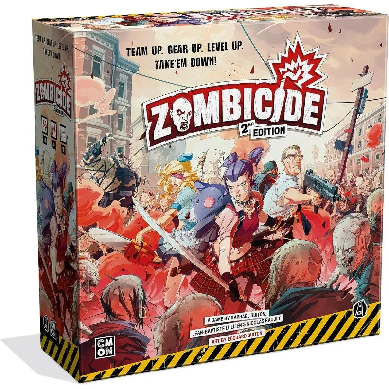 YTYIN Zombicide Second Edition Strategy Board Game Cooperative Play