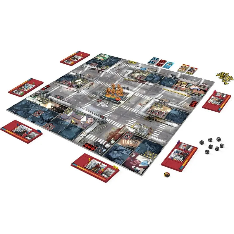 YTYIN Zombicide Second Edition Strategy Board Game Cooperative Play